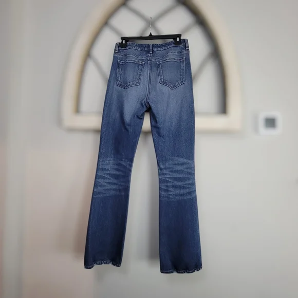 Freedom Denim Stretchy High-waist Bootcut Medium Wash Jeans Sample , Sz 27 - Picture 4 of 5